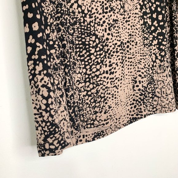 ANTHROPOLOGIE MAEVE Jacquin Animal Print Peasant Blouse Sz‎ XS - Picture 6 of 10